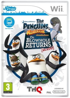 Penguins Of Madagascar: Dr. Blowhole Returns Again (uDraw)