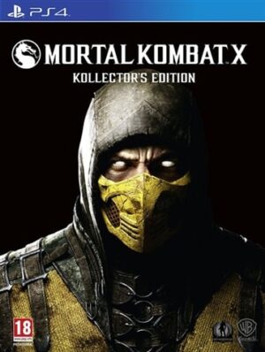 Mortal Kombat X Kollector's Ed. w/Statue, Comic & Steel Card (No DLC)