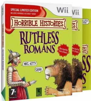Horrible Hist.. Ruthless Romans + Book