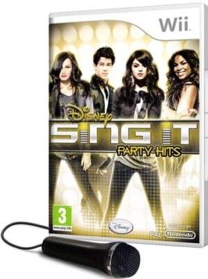 Disney Sing It Party Hits + Microphone