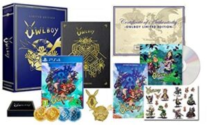 Owlboy Limited Ed. w/Coins, Pins, OST, Notebook, Manual & CoA
