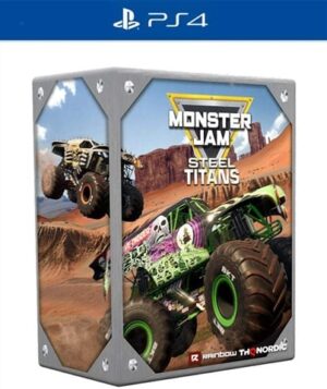 Monster Jam Steel Titans: Collector's Ed. w/Truck, Book & Steelbook