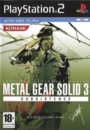 Metal Gear Solid 3 - Subsistence, + Manual, Boxed