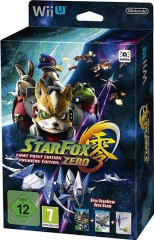 Star Fox Zero First Print Edition with Starfox Guard