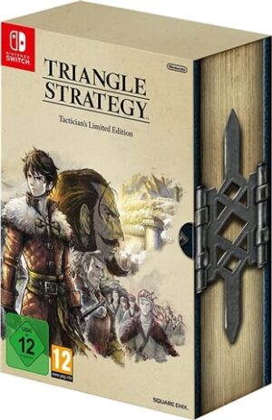 Triangle Strategy Tactician's Limited Ed. w/6x Dice, Card Deck & Steelbook