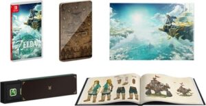 Legend of Zelda: TotK Col. Ed. w/Artbook, 4x Pins, Poster & Steelbook