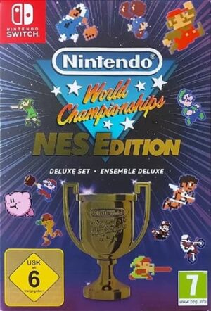 Nintendo World Championships: NES Ed. Deluxe Set w/Game Pak, Pins&Artcards