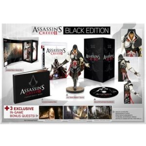 Assassin's Creed II (15) Black Ed. w/Figurine, Book, DVD & OST (No DLC)