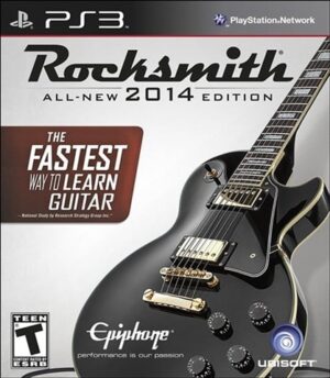 Rocksmith 2014 w/Les Paul Guitar & Real Tone Cable