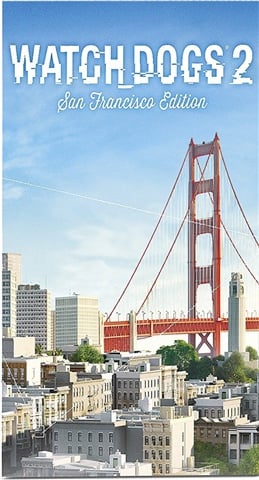 Watch Dogs 2 San Francisco Ed. w/Figurine & Lithographies (No DLC)