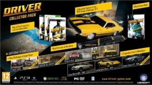 Driver: San Francisco Collector's Ed. w/Car, Map & Comic (No DLC)