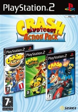 Crash Bandicoot Action Pack (3 Disc)
