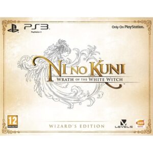 Ni No Kuni: Wrath of the White Witch Wizard's Ed. w/Book & Plush (No DLC)