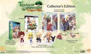 Tales of Symphonia Chronicles Collector's Ed. w/5 Figures, Novel & OST