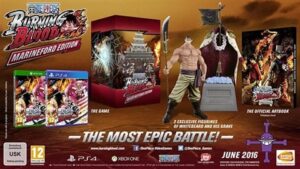 One Piece: Burning Blood Marineford Ed. w/2x Figurines & Artbook