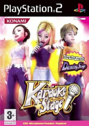 Karaoke Stage W/Microphone