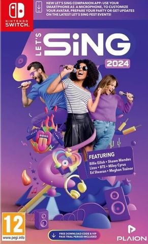 Let's Sing 2024 (Game Only) No DLC