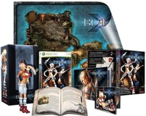 X-Blades Royal Bundle w/ Figure, Artbook, OST, Guide