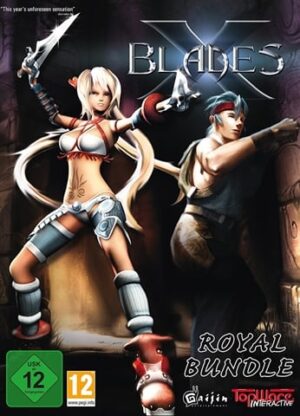 X-Blades Royal Bundle w/ Figure, Artbook, OST, Guide
