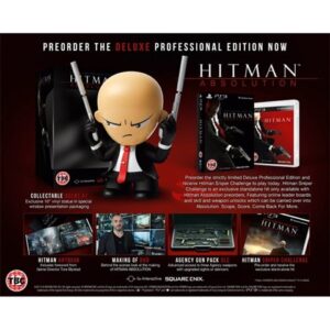 Hitman: Absolution Deluxed Ed. w/Figure & Artbook (No DLC)