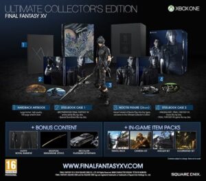 Final Fantasy XV: Ultimate Collector's Ed. w/Figure & Artbook (4 Disc)