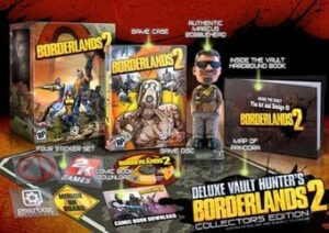 Borderlands 2 Vault Hunters Ed. w/Bobblehead, Artbook & Map (No DLC)