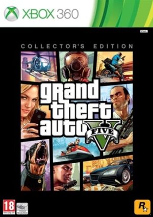 Grand Theft Auto V (2 Disc) Collector's Ed. w/Cap, Deposit Bag, Key & Map