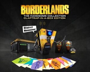 Borderlands: The Handsome Collection Gentleman Claptrap Ed. w/RC Claptrap