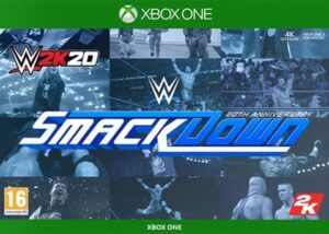 WWE 2K20: Smackdown! Ed. w/Ring Skirt Piece & Plaque (No DLC)