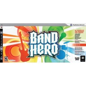 Band Hero Band Kit w/Guitar, Drum Kit, Microphone & 2 Receivers
