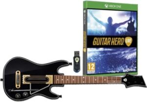 Guitar Hero Live + 6 Button Guitar + USB Dongle