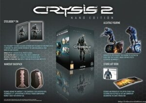 Crysis 2 Nano Ed. w/ Backpack, Statue & Artbook