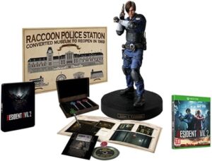 Resident Evil 2 Col. Ed. w/Statue, Keys, Pin, Artbook, OST&Poster(No DLC)
