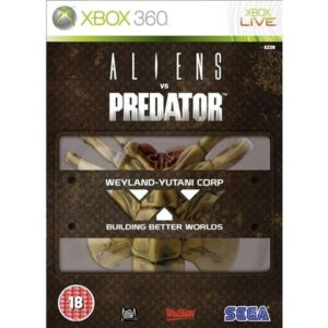 Aliens Vs Predator (18) Hunter Ed. w/Facehugger, Patch & Card (No DLC)