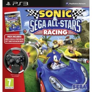 Sonic & Sega All-Star Racing With Wheel