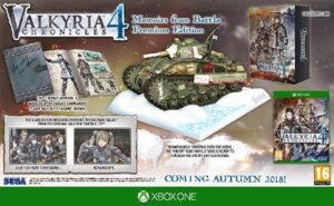 Valkyria Chronicles 4: Premium Ed. w/Statue & Artbook (No DLC)