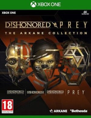 Dishonored 2 & Prey: The Arkane Collection (No DLC) 2 Disc