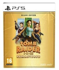 Tomb Raider I-III Remastered: Deluxe Ed. w/Book, CD & Steelbook