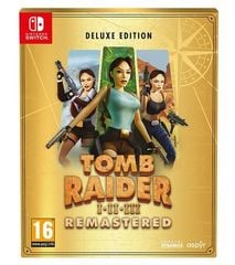 Tomb Raider I-III Remastered: Deluxe Ed. w/Book, CD & Steelbook