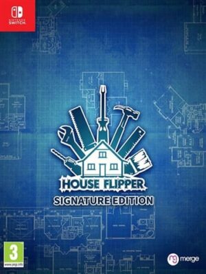 House Flipper Signature Ed. w/Pins, Keyring, Pencil & Certificate
