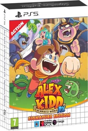 Alex Kidd In Miracle World DX Sig. Ed. w/Medallion, Artbook, Pins, CD &CoA
