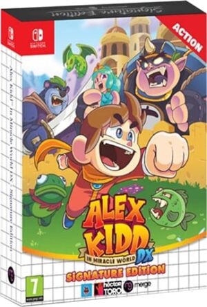 Alex Kidd In Miracle World DX Sig. Ed. w/Medallion, Artbook, Pins, CD &CoA