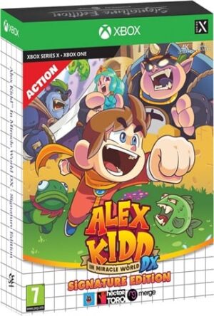Alex Kidd In Miracle World DX Sig. Ed. w/Medallion, Artbook, Pins, CD &CoA