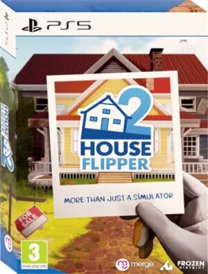 House Flipper 2 SE. w/Pins, Eraser, Pencil, Coaster, Map & Poster