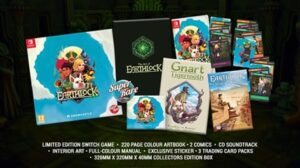 Earthlock Collector's Ed. w/Artbook, Manual, Card Packs x3, Comics & CD