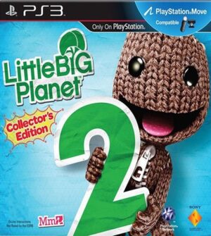 Little Big Planet 2 Collector's Ed. w/Sackboy Plushie & Bookends (No DLC)