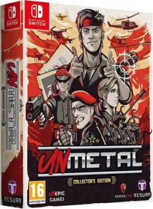 Unmetal: Collector's Ed. w/ Artbook, Patch, OST, Dogtag