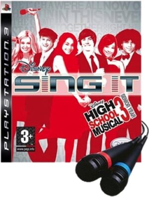 Disney Sing It: High School Music 3 w/2x Microphones