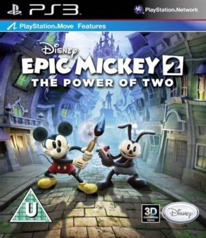 Epic Mickey 2: The Power of Two Collector's Ed. w/Figurine, Film Cell &USB