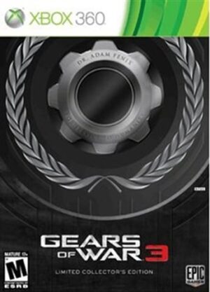 Gears of War 3 (18) Limited Ed. w/Medal, Flag & Paperwork (No DLC)